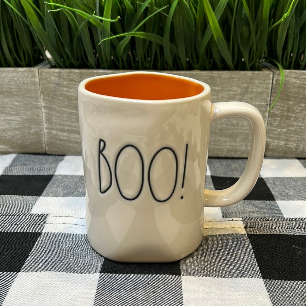 Rae Dunn BOO Halloween Mug